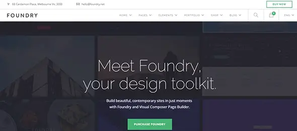 TommusRhodus Foundry Masculine Website Designs