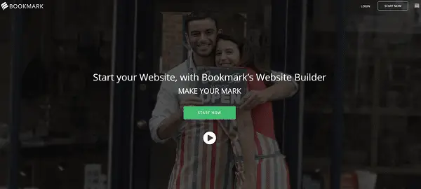 Bookmark Personal Website Builder