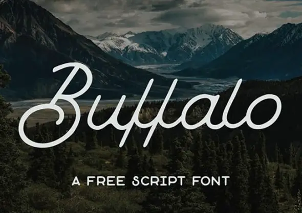 Buffalo_-Free-monoline-script-font---Freebiesbug