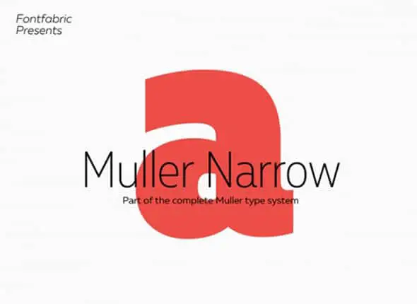 Mueller-Narrow_-4-Free-font-styles---Freebiesbug
