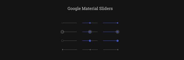 Google-Material-Sliders
