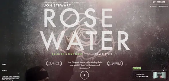 Rosewater Film Ghost Buttons