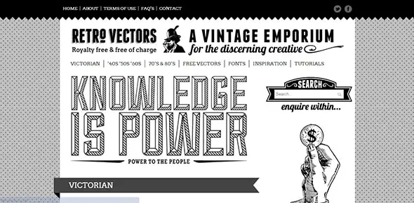 Retro Vectors Best Design Resources