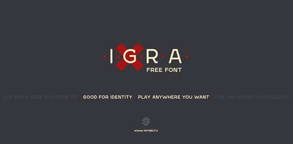 Igra Sans Font on Behance