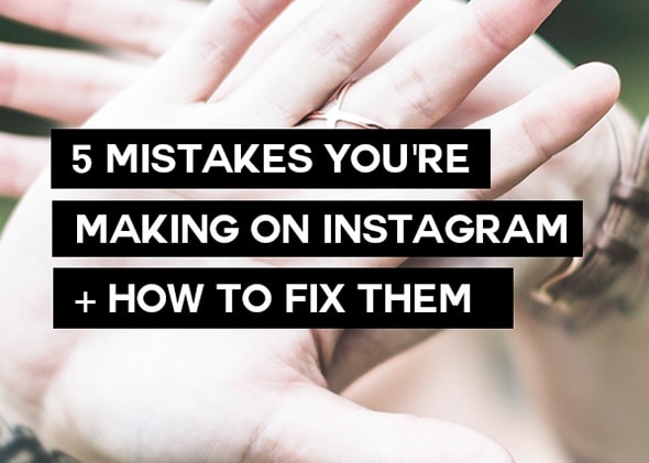 5 MISTAKES YOU'RE MAKING Instagram marketing tips