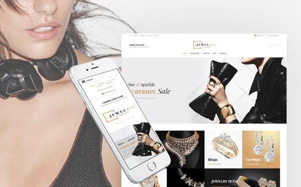 Jewelry Collection VirtueMart Template