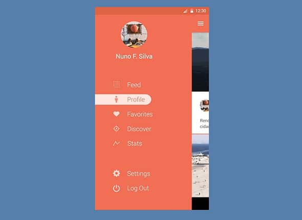 Download 20 Material Design Menus For Your Inspiration