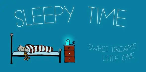 DK Sleepy Time by David Kerkhoff - Font