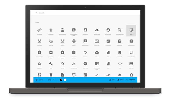 Material Design Icons by Google