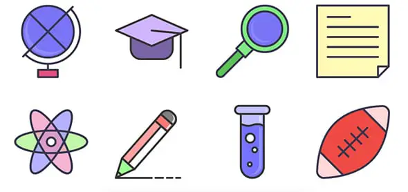 Education Animated SVG Icon Set