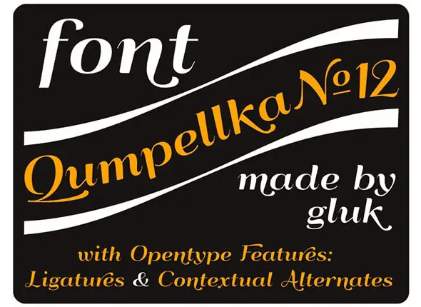 QumpellkaNo12 thin Font