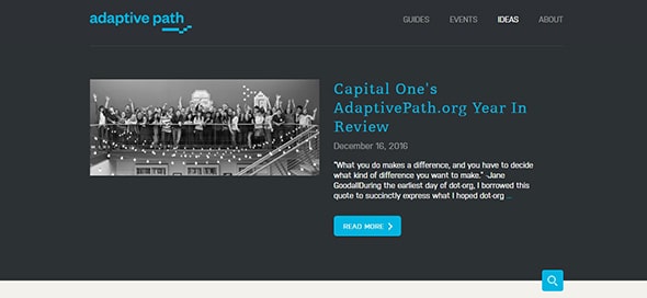 Adaptive Path Ideas UX blogs