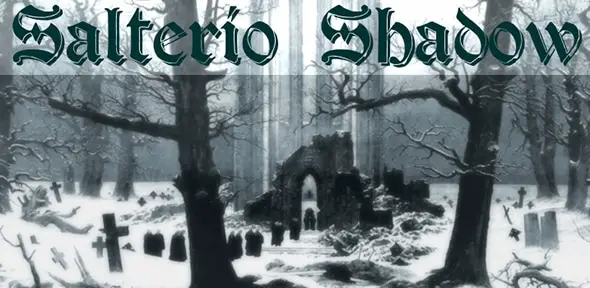 Salterio Shadow by Intellecta Design free Medieval fonts