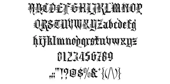 Kingthings Spikeless by Kingthings free Medieval fonts