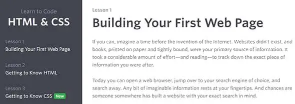 Building Your First Web Page