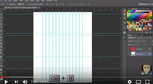 How To Make A Single Page Web Design In Photoshop