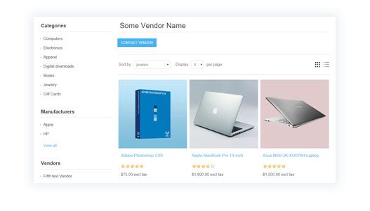 nopCommerce - ASP.NET Open-source Ecommerce Shopping Cart Solution