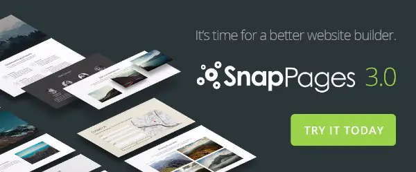 Snappages website template