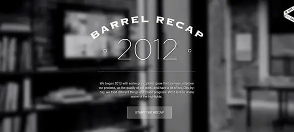 Barrel 2012 Recap video backgrounds