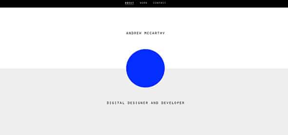 Andrew McCarthy Flat Trend in Web Design 