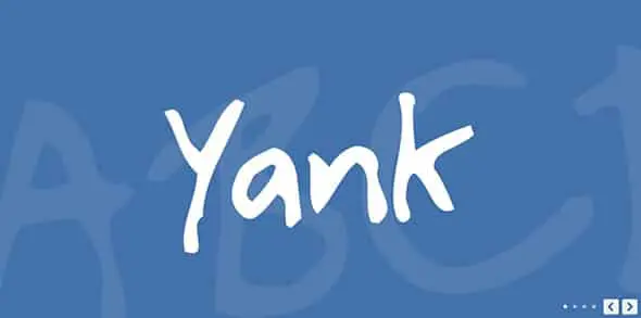Yank Font 