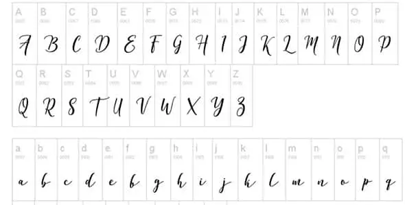 Free Handwriting Fonts: Declara