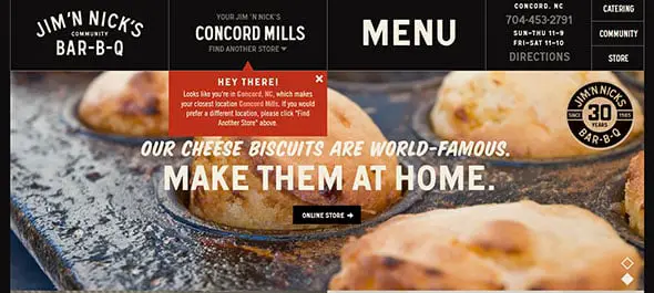 20 Tasty Website Designs from the Food Industry