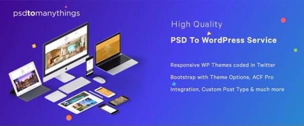 WordPress PSD Design Services