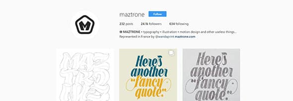 MAZTRONE Designers on Instagram
