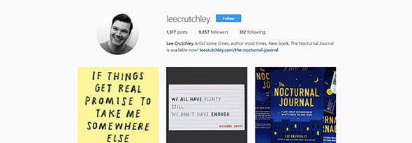 Lee Crutchley Designers on Instagram