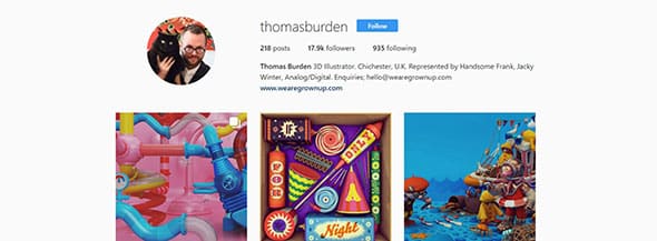 Thomas Burden Graphic Designers on Instagram