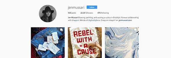 Jen Mussari Graphic Designers on Instagram