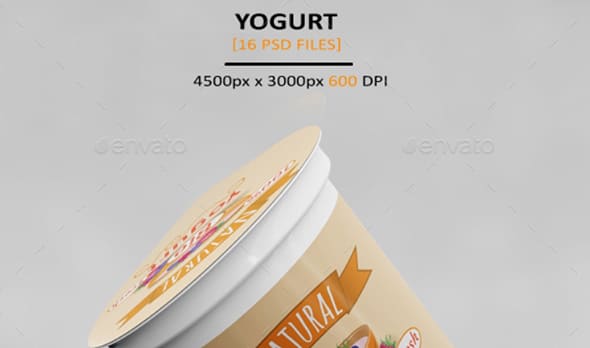 Yogurt MockUp by zlatkosan1