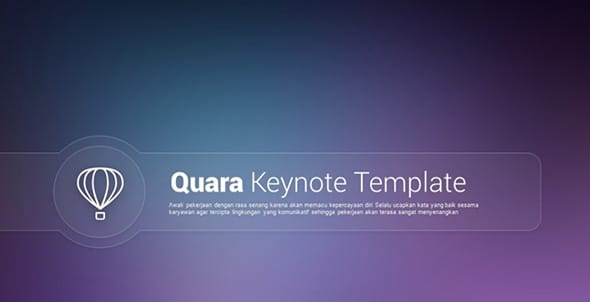 Quara Keynote Template