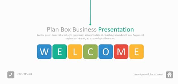 Plan Lature Keynote Business Presentation Template