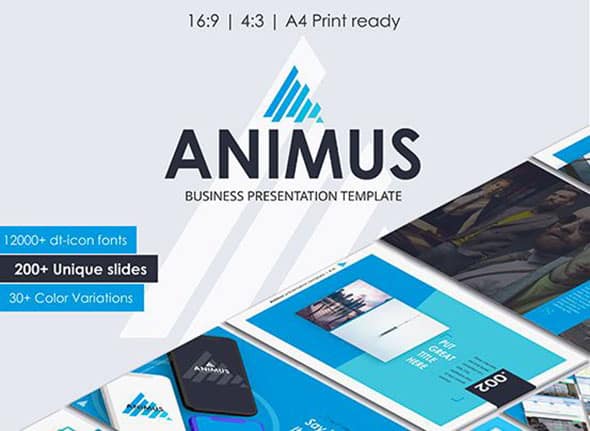Animus Powerpoint Presentation Template