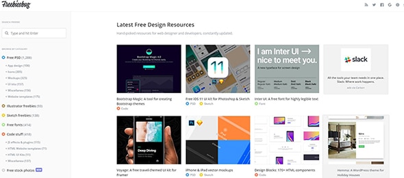 Freebiesbug Web Design Freebies Websites