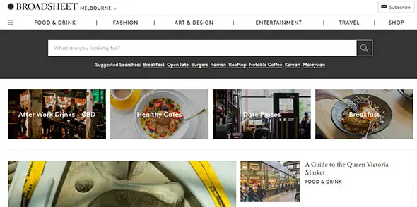 melbourne Best Review Website Designs