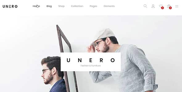 Unero - Minimalist AJAX WooCommerce WordPress Theme Preview - ThemeForest