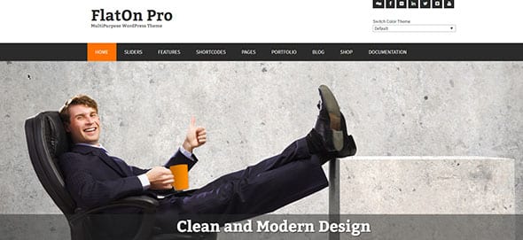 FlatOn Pro MultiPurpose WordPress Theme
