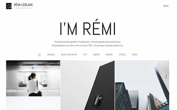 Kalium Photography Creative Theme for Professionals