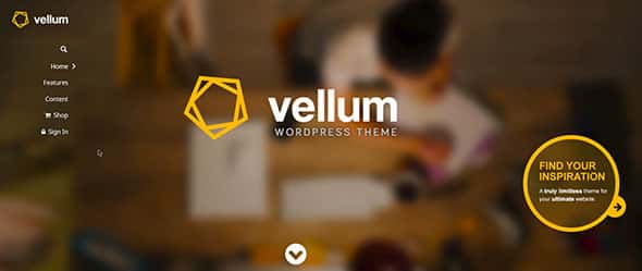 Vellum - Responsive WordPress photo Theme 