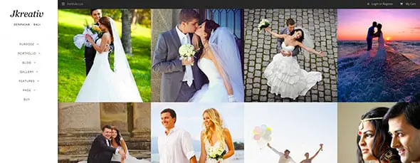 Jkreativ Wedding Photography site