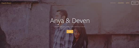 Anya & Deven Squarespace Template