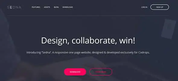 Sedna_ Free HTML5_CSS3 Template Free HTML Website Template