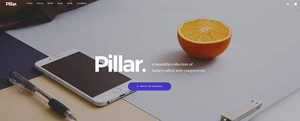 Pillar Multipurpose HTML Template for Professional Website