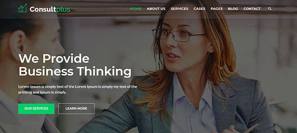 Consultplus : Business Consulting HTML Template