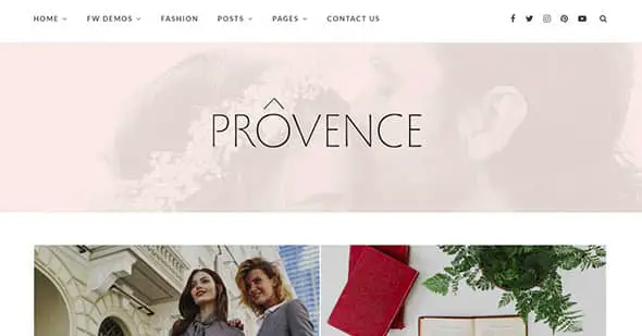 Provence Simple WordPress Template