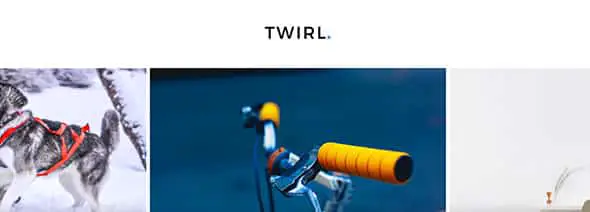 Twirl - A Responsive WordPress Blog Theme