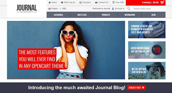 Journal _ The Ultimate Opencart Theme Ecommerce